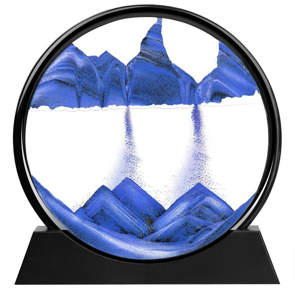 Abstract Art 3D Moving Sand Art