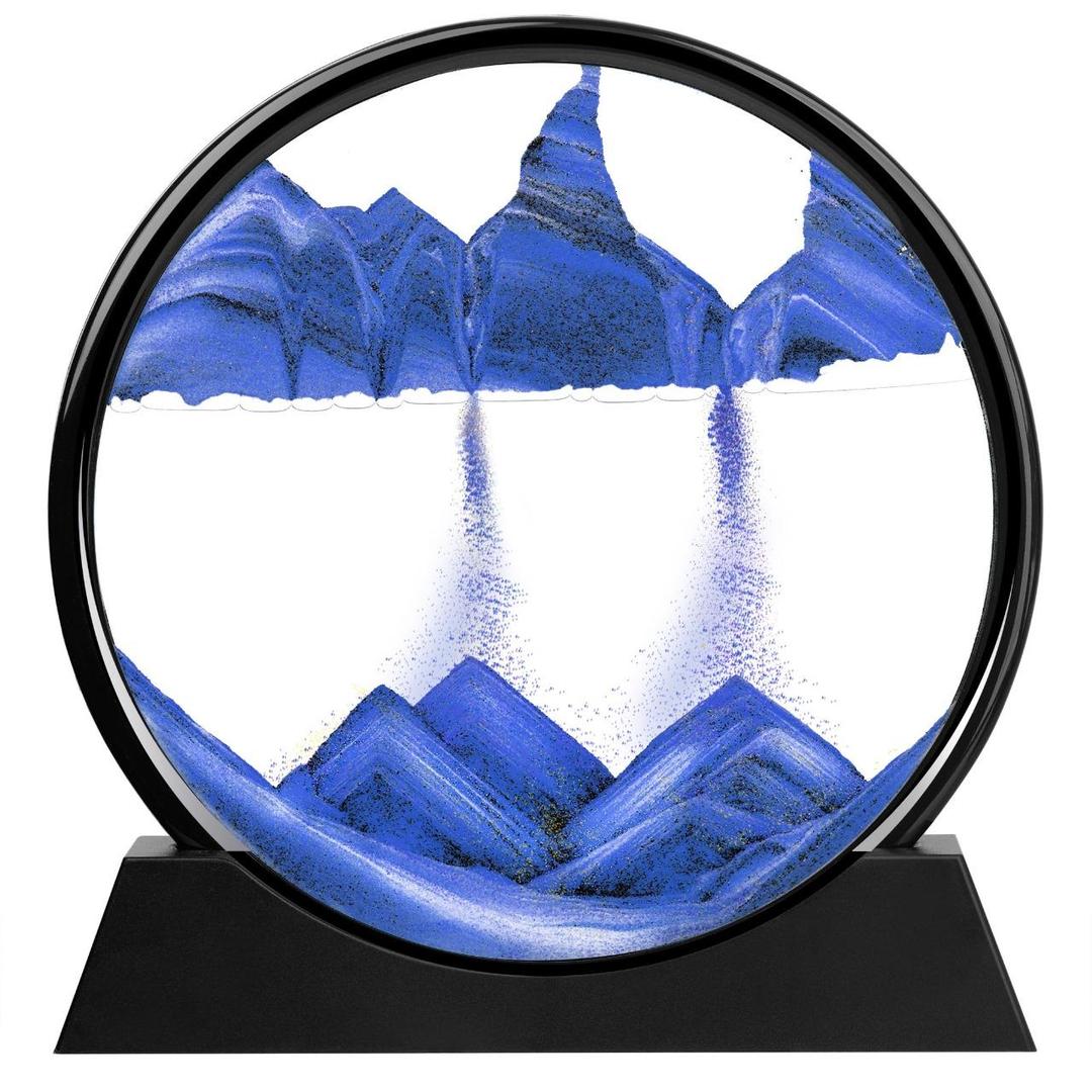 Abstract Art 3D Moving Sand Art